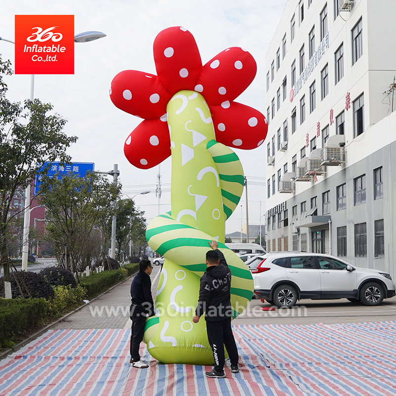 Custom Advertising Inflatable Flower Commercial Decorative Flowers Inflatables