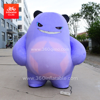 High Quality Inflatable Cartoons Advertising Mascot Customize All Saints Day Inflatable Monster Cartoon Custom