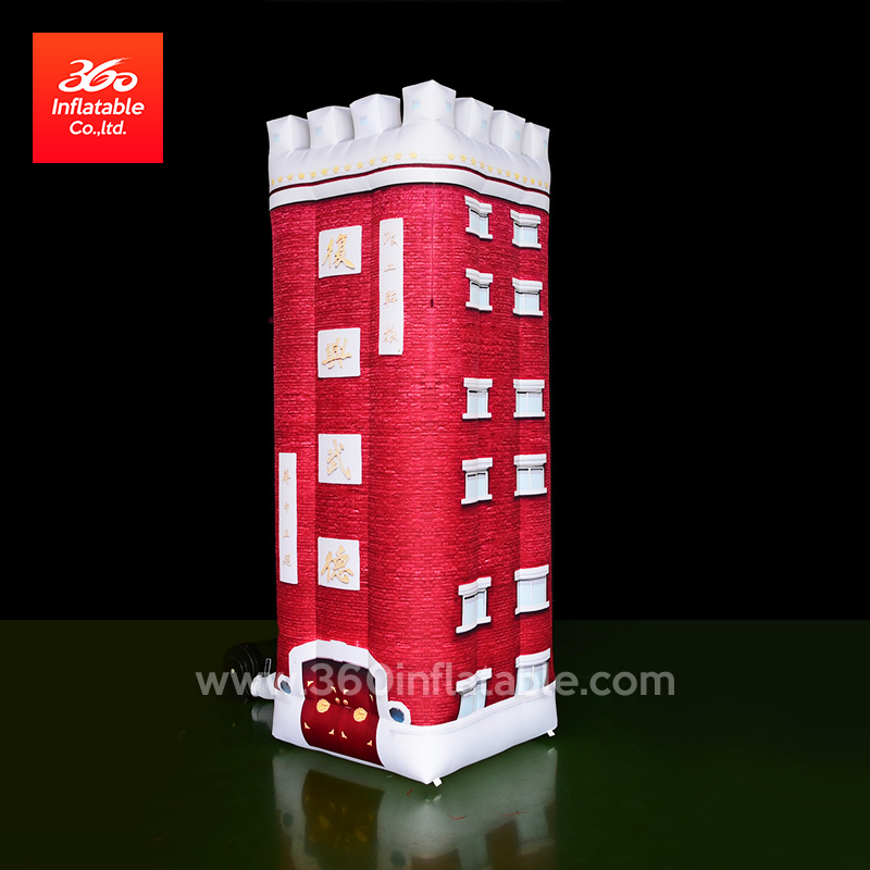  Customized Design Statue Product Custom Advertising Model Inflatable castle For Exhibition