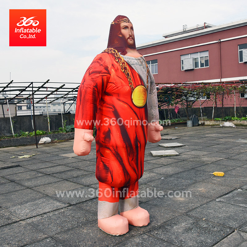 Christmas Ester Decorations Advertising Inflatable Cartoon Character Sand monk