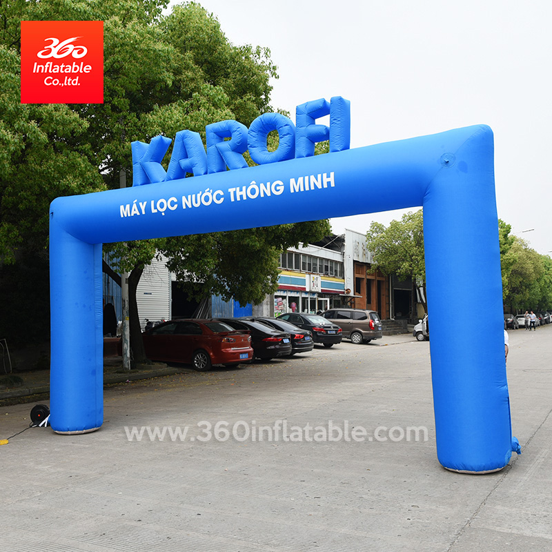 Customized Content Printing Inflatable Arch for Advertisement Custom