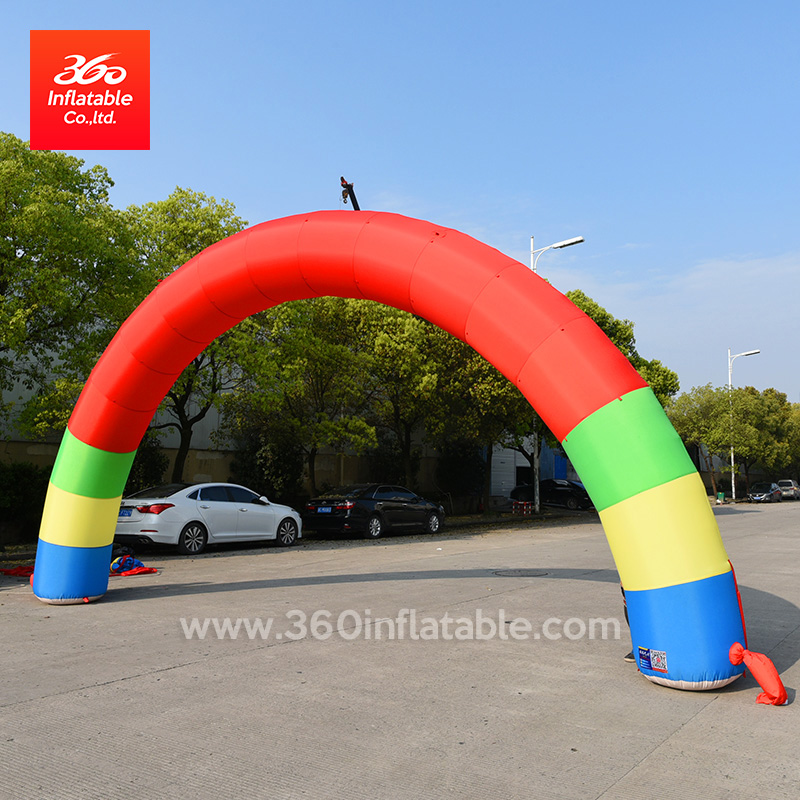 High Quality Custom Logo Inflatable Advertising Arch 