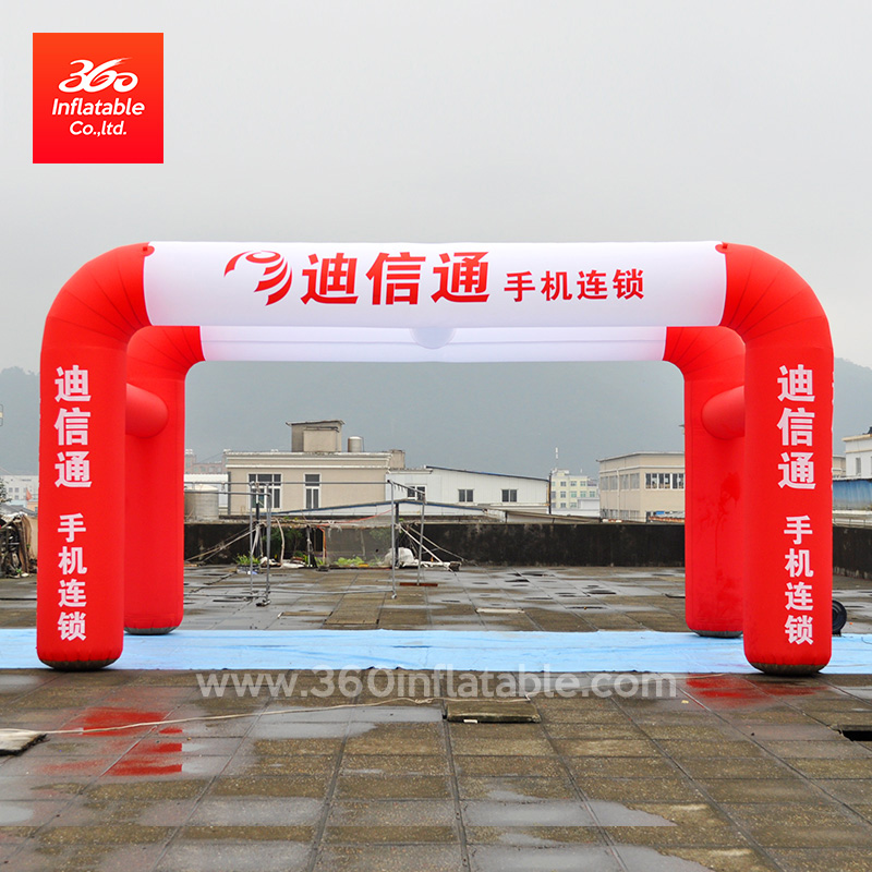 Custom Dimension Huge Four Legs Arch Advertising Inflatable Arches