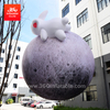 Moon Ball Rabbit Balloon Inflatables Custom