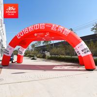 Advertising Inflatable Custom Arch Two Row Racing Arch