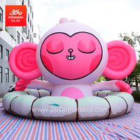 Custom Huge Monkey Cartoon Mascot Inflatables 