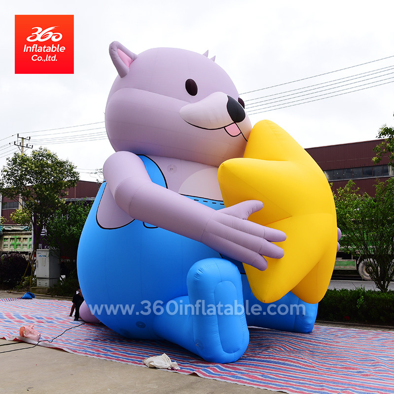 Huge Giant Inflatable Mascot Bear Cartoon