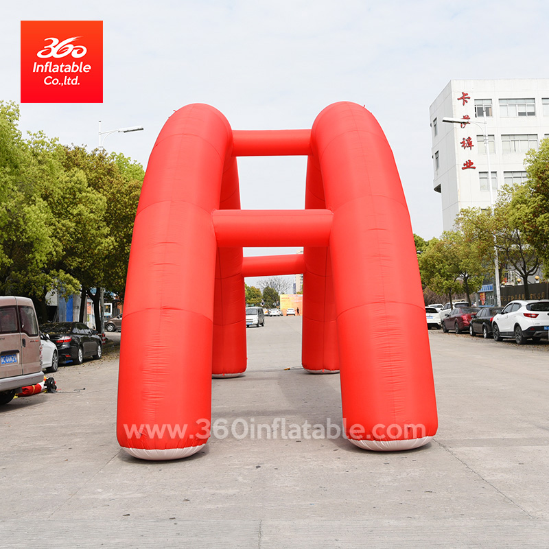 High Quality Advertising Arches Custom Dimensions Double Row Inflatable Arch Custom 