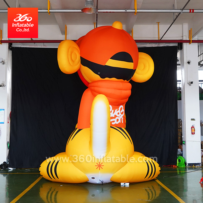 Custom Inflatable Advertising Tiger Cartoon Inflatables Customized 