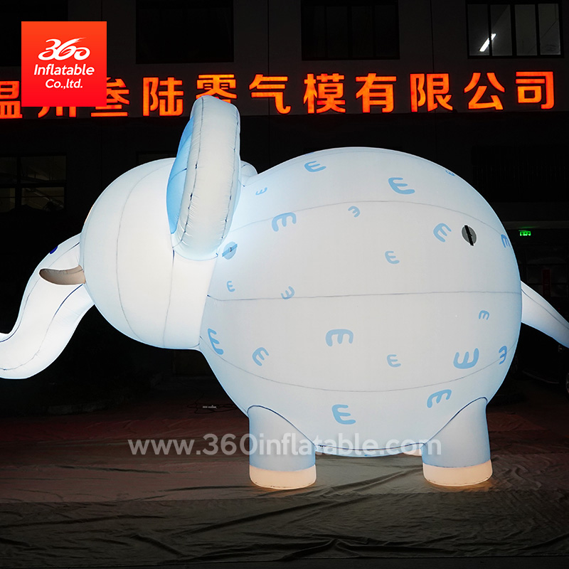Custom Inflatable Elephant Cartoons Advertising Inflatables 
