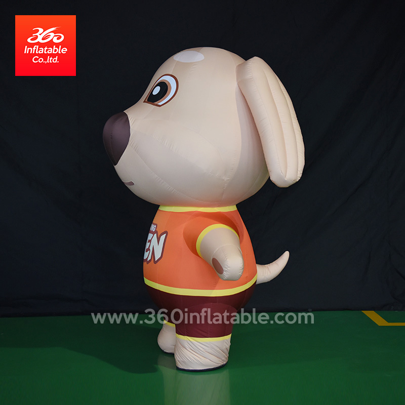 Custom made attractive decoration inflatable dog costume for advertising customized products inflatable parade animal dog suit