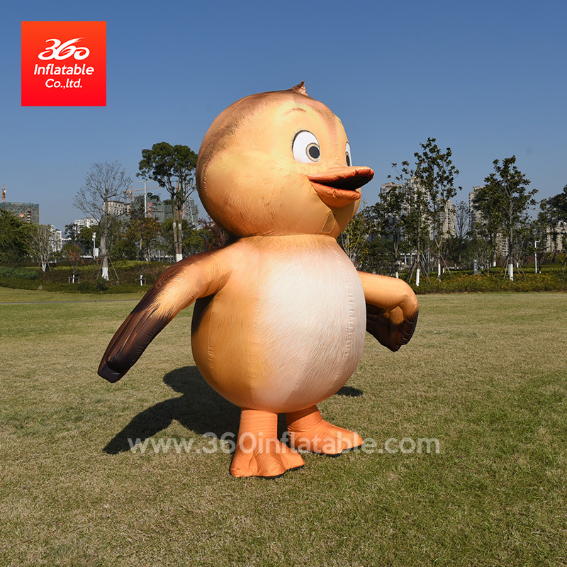 Factory Price High Quality Famous Inflatable Duck Costume Moving Inflatable Duck Suit Custom