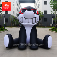 High Quality China Inflatable Factory Advertising Cartoon Character Customize Inflatable Mascot Cat Custom