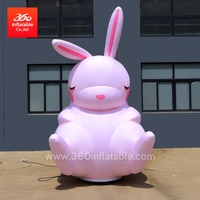 Huge Rabbit Mascot Inflatable Custom 
