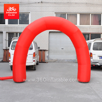 Brand Promotion Advertisement Arches Inflatable Archway Advertising Red Arch Custom