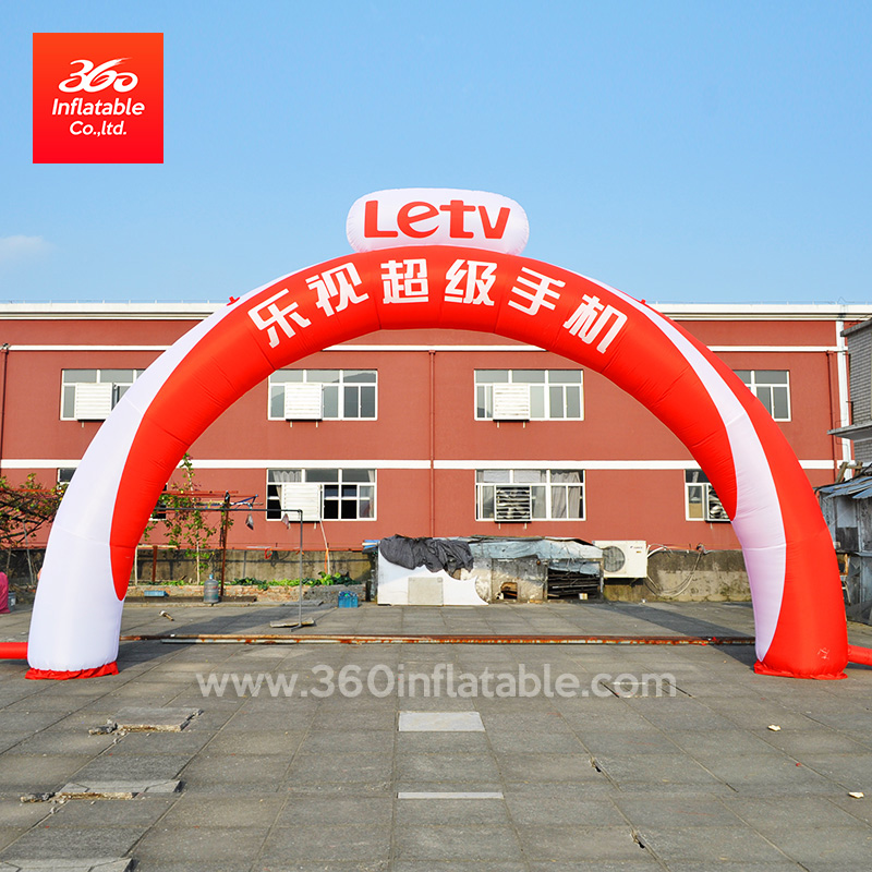 Custom Dimensions and Printings Mobile Phone Brand Promotion Advertising Arch Inflatable Arches