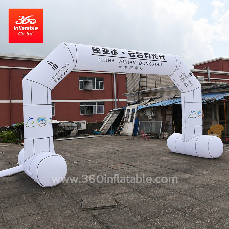High Quality Foot Arch Inflatable Advertising Race Arches Custom