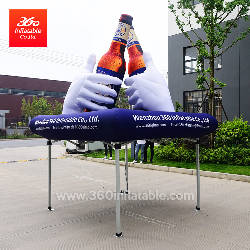 Custom Logo Inflatable Beer Bottle Inflatables Advertising Customized