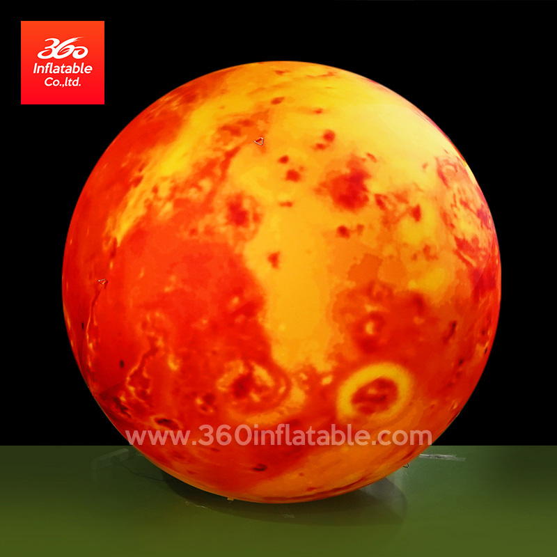 Custom Inflatable Mars Ball Balloons Customized Advertising Inflatables