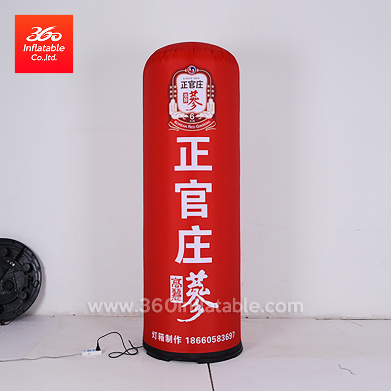 Inflatable Barrel Lamp Customized Printing