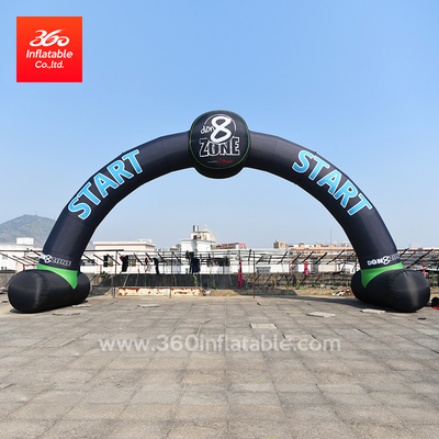 Start and Finish Advertising Inflatable Arch Custom 