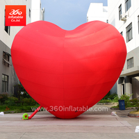 Inflatable Red Heart Cartoon Inflatables