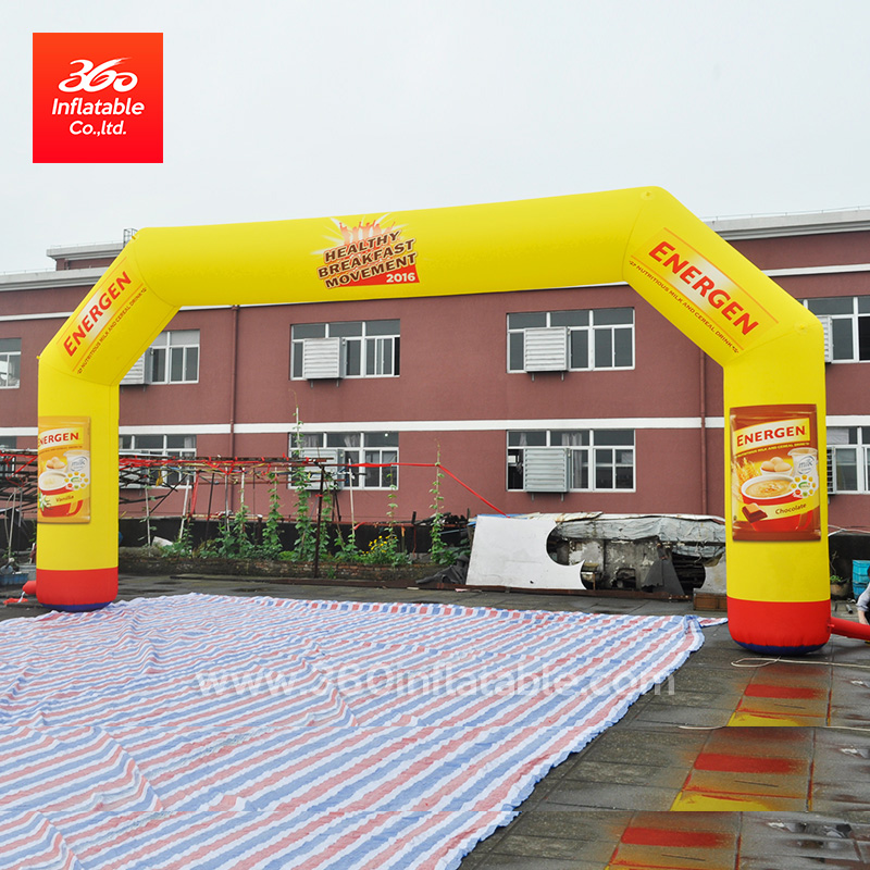 Support Logo and Brand Printing Inflatable Arch Custom Advertising Arches Customized Dimensions