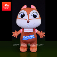 Customize Inflatable Advertising Squirrel Cartoon Costume Custom 