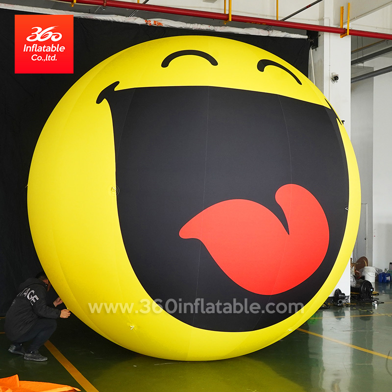 Custom Inflatable Balloon Smiling Face Ball Inflatables Customized