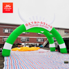 Customized Colour and Dimension Two Rows Inflatable Arches for Advertising 