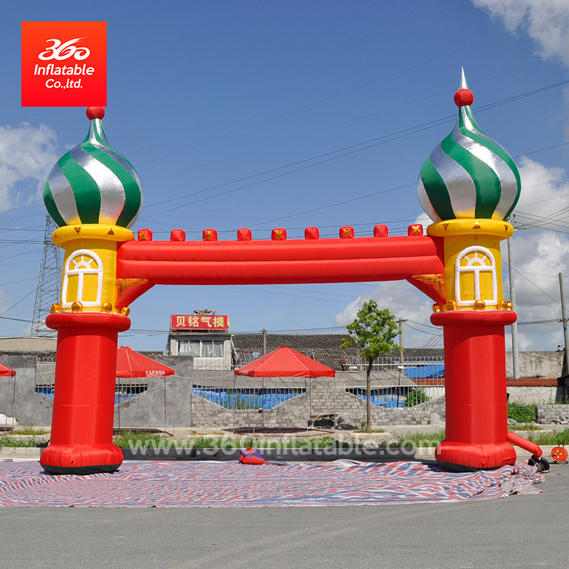 Advertising Castle Arch Inflatable Custom Arches
