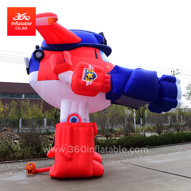 High Quality Famous Cartoon Character Inflatablle Super Wing Mascot Custom 