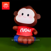 Custom Advertising Inflatable Monkey Mascot