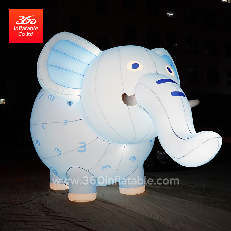 Custom Inflatable Elephant Cartoons Advertising Inflatables 