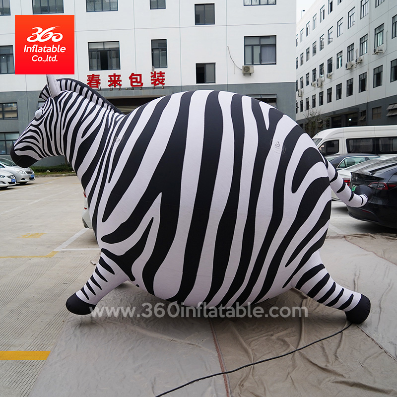 Customized Inflatable Advertising Zebra Inflatables Custom 