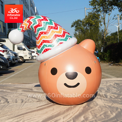 Custom Christmas Cartoon Ball Balloons Advertising PVC Inflatables Balloon