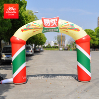 Cute Store Advertising LED Inflatable Arch for Advertisement Custom