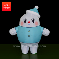 Custom Snowman Inflatable Suit Walking Costumes Inflatables 