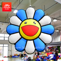 Custom Sunshine Smiling Flower Mascot Customize