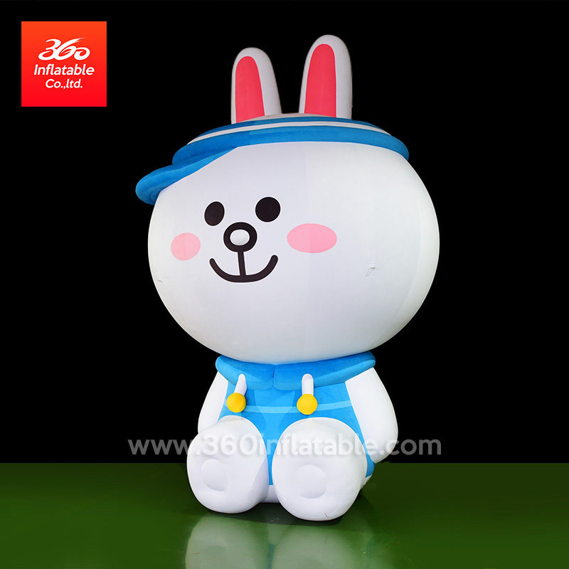 Advertising Rabbit Mascot Inflatables Custom