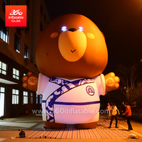 Huge Bear Cartoon Inflatables Custom 