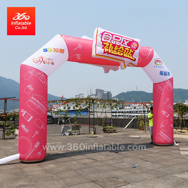 Strore Advertisement Inflatable Advertising Arch Custom