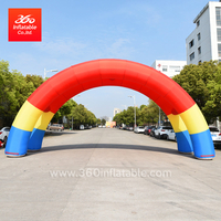 Two Row Inflatable Arch Custom Arches Advertising