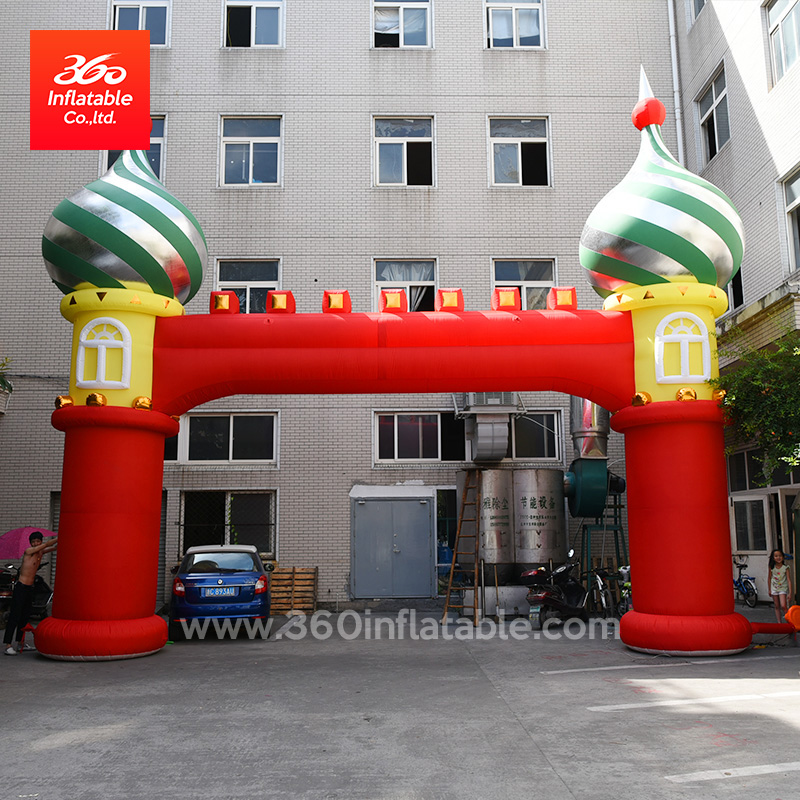 Customized Advertising Inflatable Castle Arch Custom 
