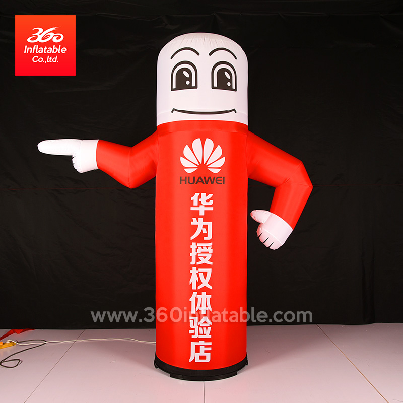 High Quality 360 Air Dancer Manufacturer Customized Logo and Printing Advertising Inflatable Clown Cartoon Lamp