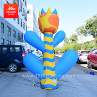 Custom Inflatable Advertising Flower Cartoon Inflatables 