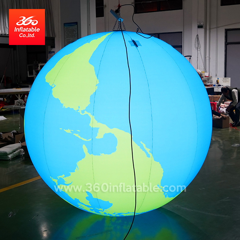 Inflatable Advertising Earth Ball Balloons Inflatables Custom 