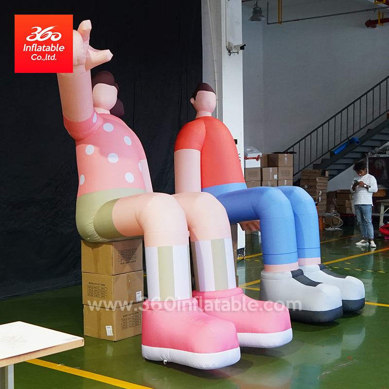 Custom Your Boy and Girl Inflatables Cartoon Character Customized Inflatables 