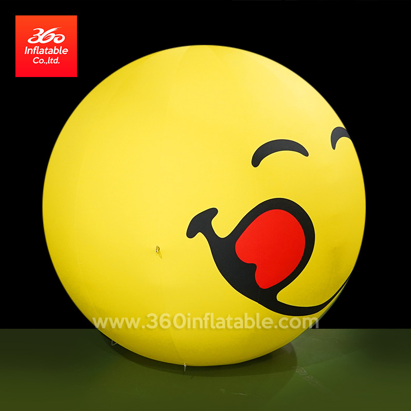 Inflatable Ball Smiling Face Balloon Balls Custom 