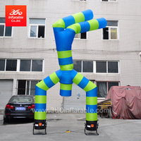 High Quality 360 Air Dancer Manufacturer Customized Logo and Printing double Wind Blower Air Dancers Inflatable Air Dancer 